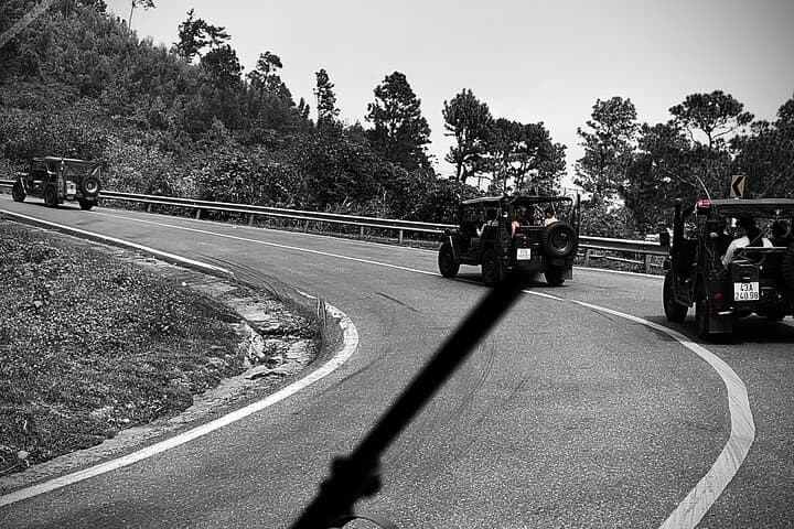 Hai Van Pass Jeep Tour from Da Nang: Swim Mo Waterfall & Lunch at Lang Co photo 5
