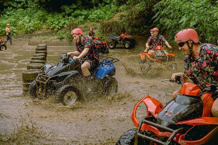 Barong Cave ATV Adventure in Sukawati: Off-Road Trails, Rivers & Rice Fields photo 6