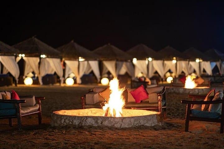 Overnight Doha Desert Safari: Dune Bashing, Inland Sea Swim & Camp Experience photo 2