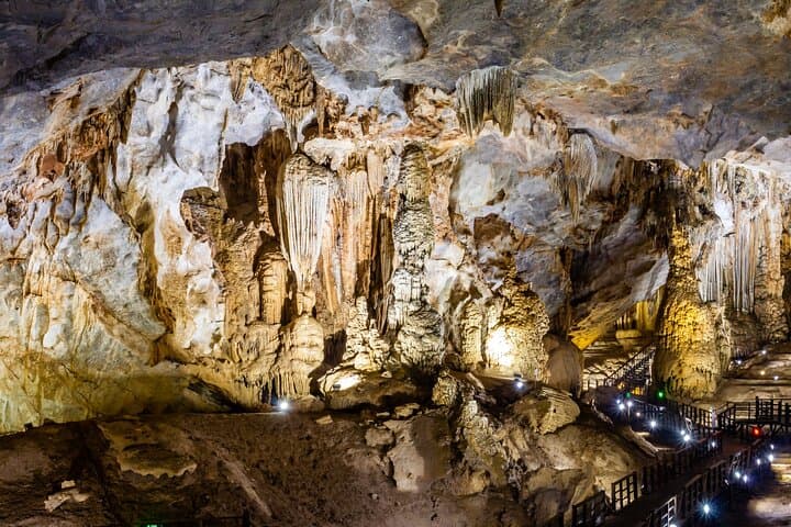 Paradise Cave & Dark Cave Day Trip from Hue — Zipline, Kayak and Underground Mud Baths photo 3