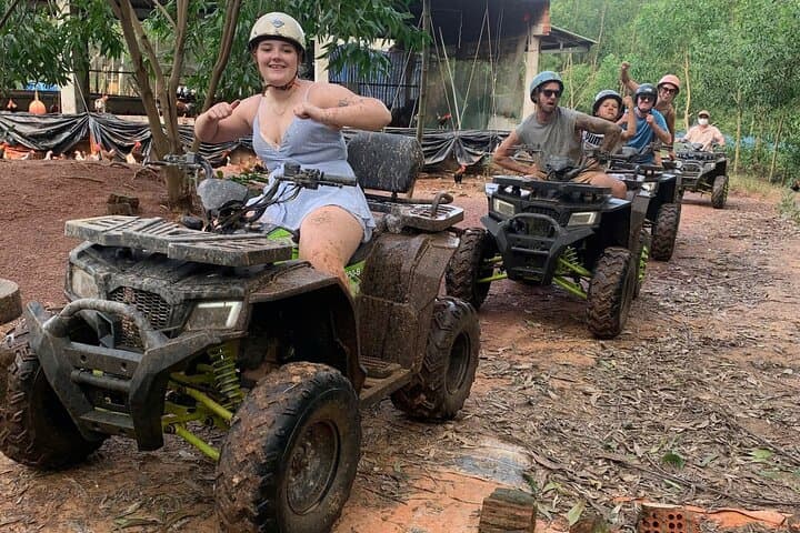 Hoi An Quad Bike Adventure Through Countryside with BBQ
