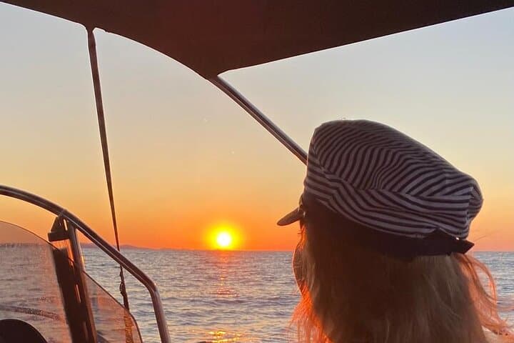 Sunset Boat Tour Zadar: Private Romantic Cruise with Local Wine (1.5h) photo 3