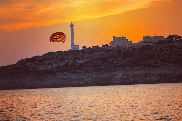 Parasailing Over Salento Coast: 60-Meter Private Flight Above the Sea photo 6