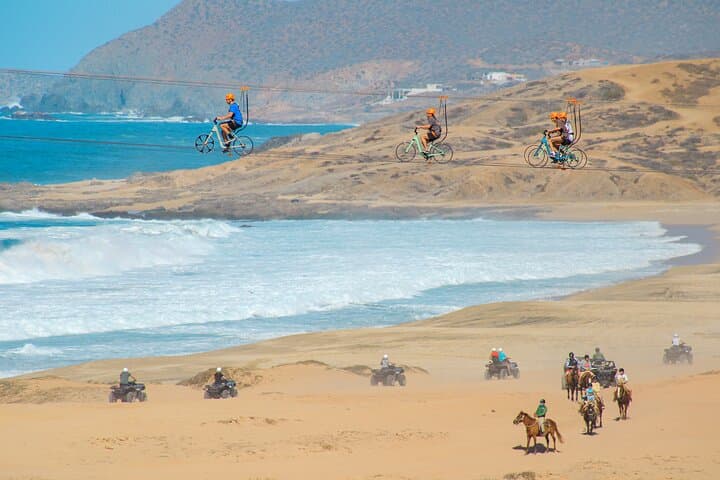 Cabo Sky Bike & Beach Horseback Combo at Migriño Beach photo 5