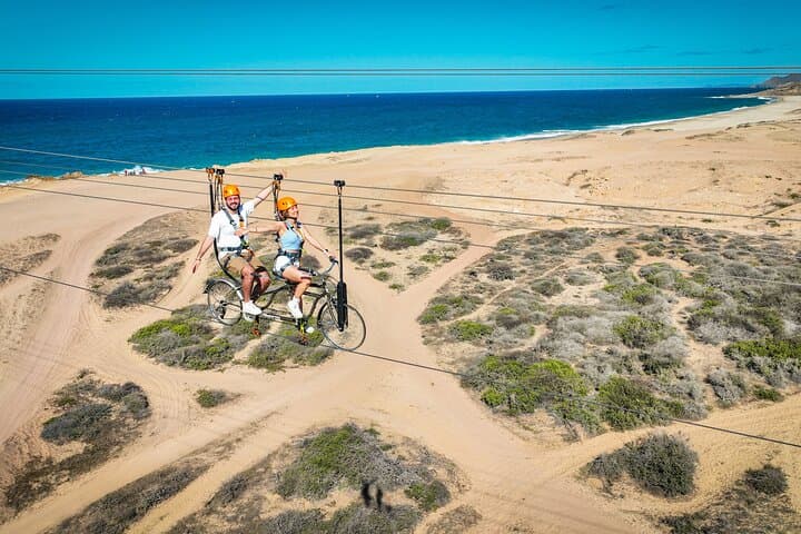 Cabo Beach UTV & Sky Bike Combo: Cactus Park Off‑Road Adventure and Tequila Tasting photo 4