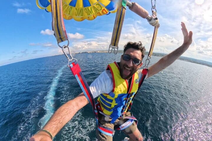 Parasail Over Polignano a Mare: 15-Minute Flight Above the Adriatic Coast