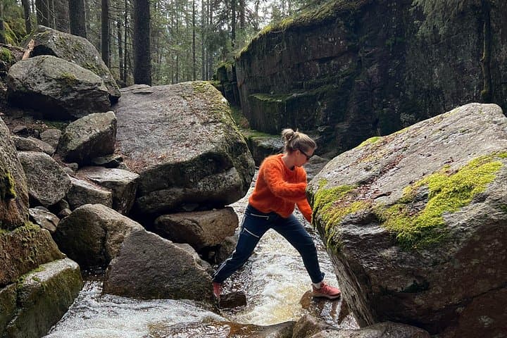 Oslo River Gorge Hike and Waterfall Ladder to Mountain Lake — Day Trip photo 2