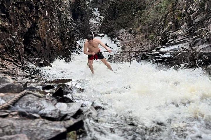 Oslo River Gorge Hike and Waterfall Ladder to Mountain Lake — Day Trip photo 5