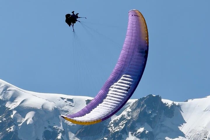 Tandem Paragliding Over Mont Blanc from Chamonix — Planpraz Flights photo 2