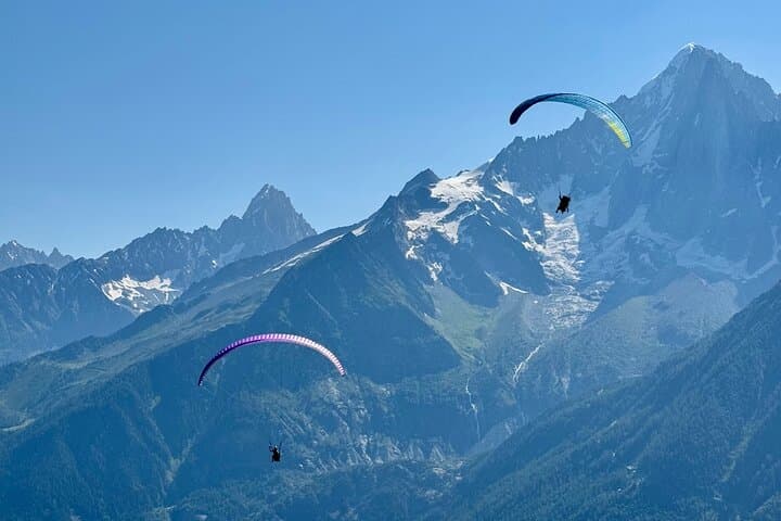 Tandem Paragliding Over Mont Blanc from Chamonix — Planpraz Flights photo 5
