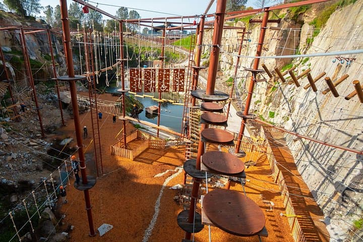 Gold Adventure at Quarry Park Adventures Rocklin — Full-Day Ropes, Ziplines & Climbing photo 1