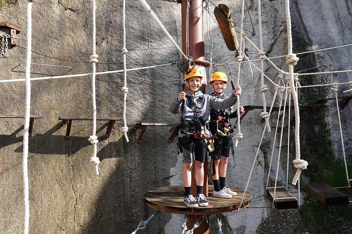 Granite Adventure at Quarry Park Rocklin — Climbing, Ziplines & Via Ferrata