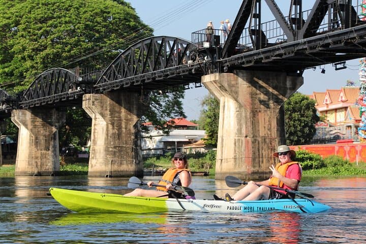 Paddle Under the Bridge on the River Kwai: SUP & Kayak on the Kwai Yai photo 2