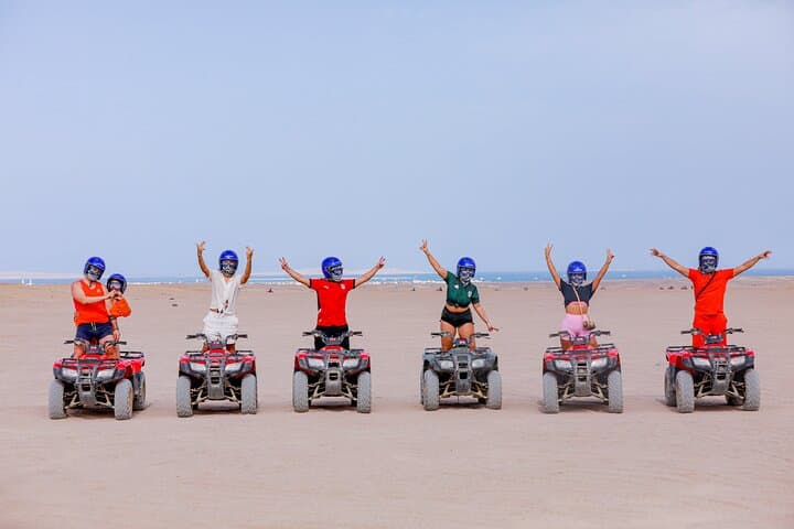 Hurghada Desert Safari: Quad, Jeep & Bedouin Village Experience photo 3