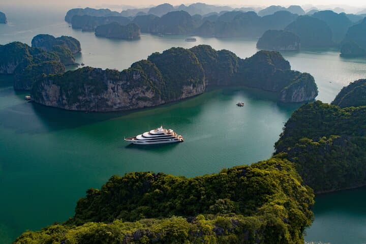 Lan Ha Bay 2-Day Luxury Cruise: Overnight Halong with Kayaking, Cave Boat & Tai Chi