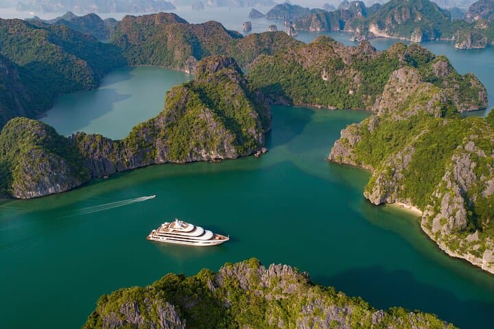 Lan Ha Bay 2-Day Luxury Cruise: Overnight Halong with Kayaking, Cave Boat & Tai Chi photo 2