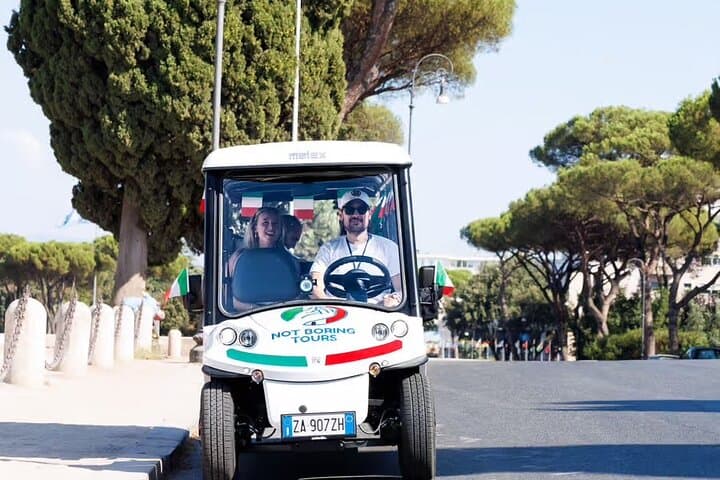 Rome Golf Cart Tour: See the Colosseum, Pantheon & St. Peter's in Comfort