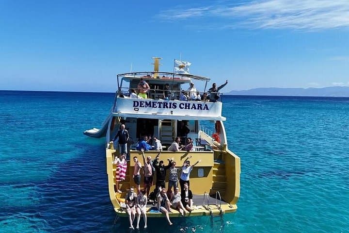 Blue Lagoon Boat Trip from Latchi — Swim, Caves & Baths of Aphrodite photo 2