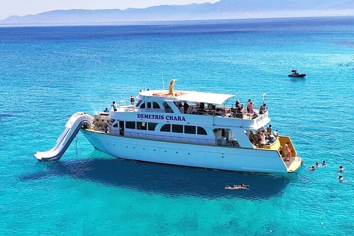 Blue Lagoon BBQ & Wine Tasting — Demetris Chara Day Cruise from Latchi