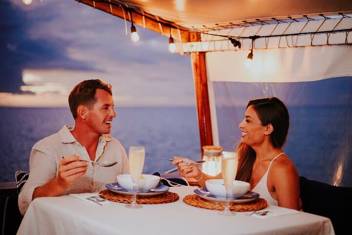 Luxury Four-Course Caribbean Dinner Cruise in Aruba — Sunset Chef's Table Afloat