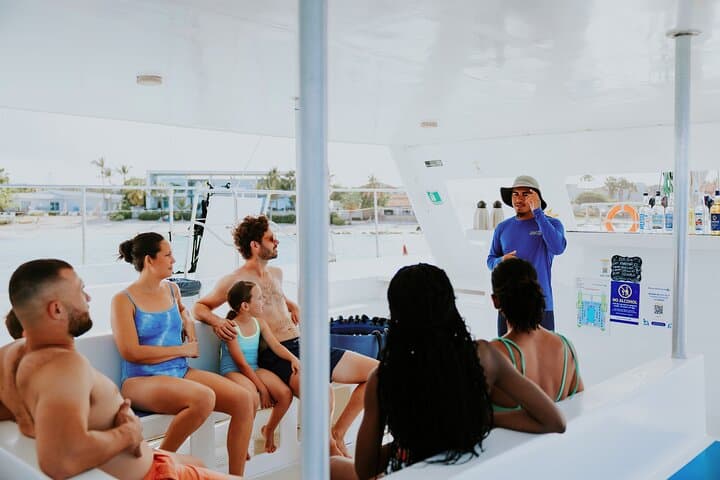 Sail & Snorkel Aruba: Antilla Shipwreck and Catalina Bay Catamaran Tour photo 2