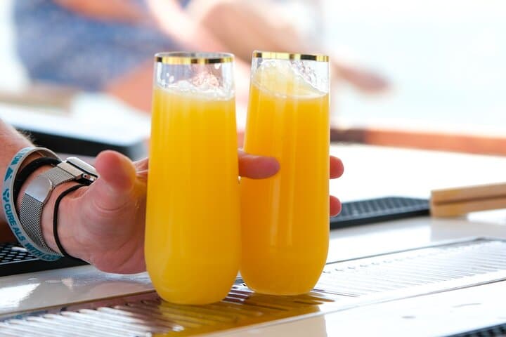 Sunday Mimosa Bar Catamaran Sail in Charleston Harbor