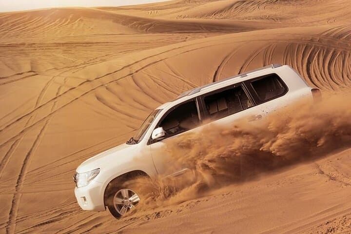 Dubai Half-Day Desert Safari: Dune Bashing, Camels & Evening Camp Experience