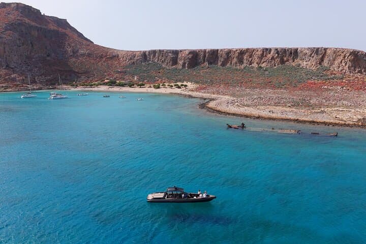 Balos Lagoon & Gramvousa Speedboat Cruise from Kissamos: Turquoise Lagoons and Venetian Forts photo 5