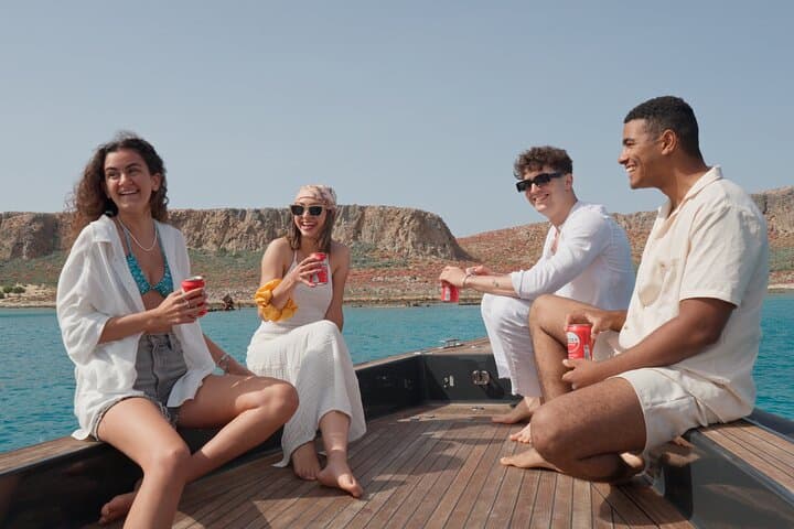 Balos Lagoon & Gramvousa Speedboat Cruise from Kissamos: Turquoise Lagoons and Venetian Forts photo 4