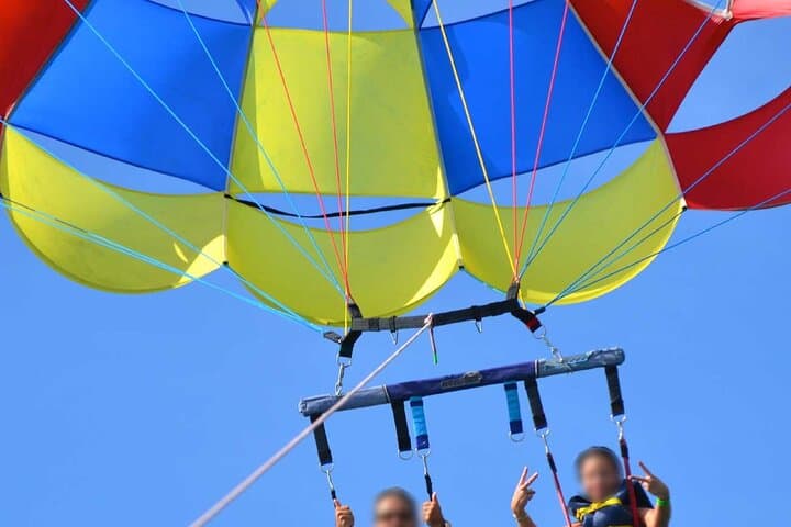 Soar Above Dubai Marina: Parasailing with Private Transfers photo 4