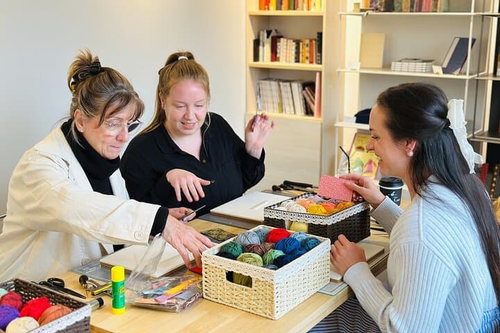 Make a Hanji Notebook: Traditional Korean Bookbinding Class in Hongdae, Seoul photo 5
