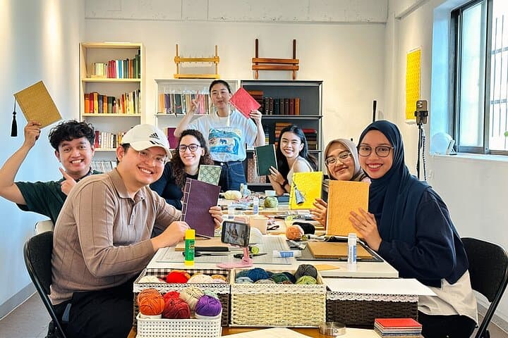 Make a Hanji Notebook: Traditional Korean Bookbinding Class in Hongdae, Seoul photo 2