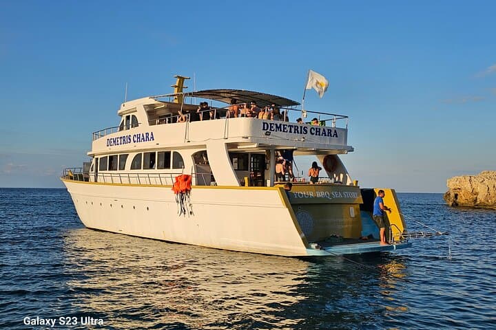 Blue Lagoon BBQ & Wine Tasting — Demetris Chara Day Cruise from Latchi photo 4