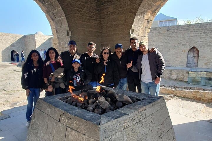 Day Trip from Baku: Gobustan Petroglyphs, Mud Volcanoes, Yanar Dag & Ateshgah