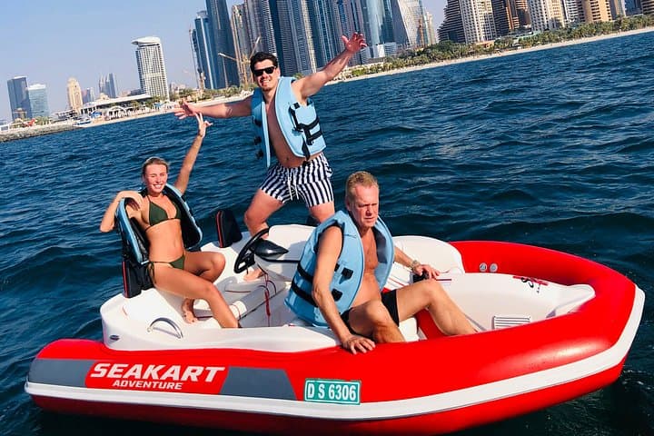 75-Min Self-Drive SeaKart Tour: Palm Jumeirah, Atlantis & Burj Al Arab photo 1