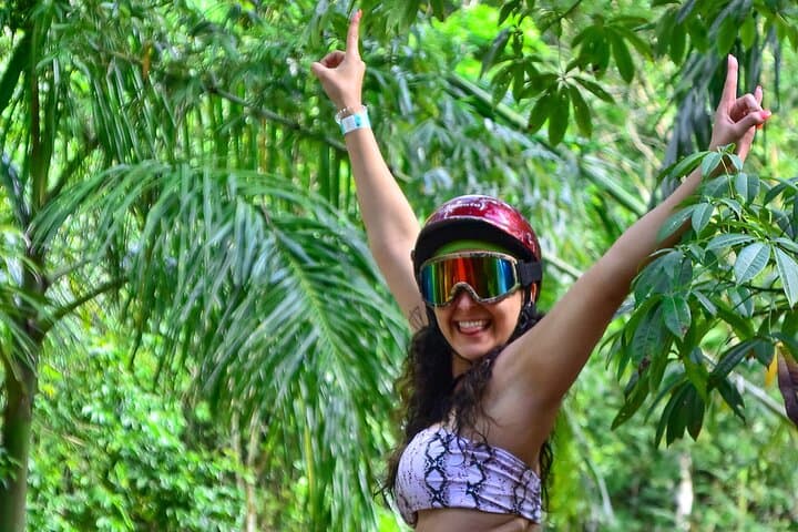 Tulum Jungle Zipline and ATV Adventure with Cenote Swim from Cancun photo 3