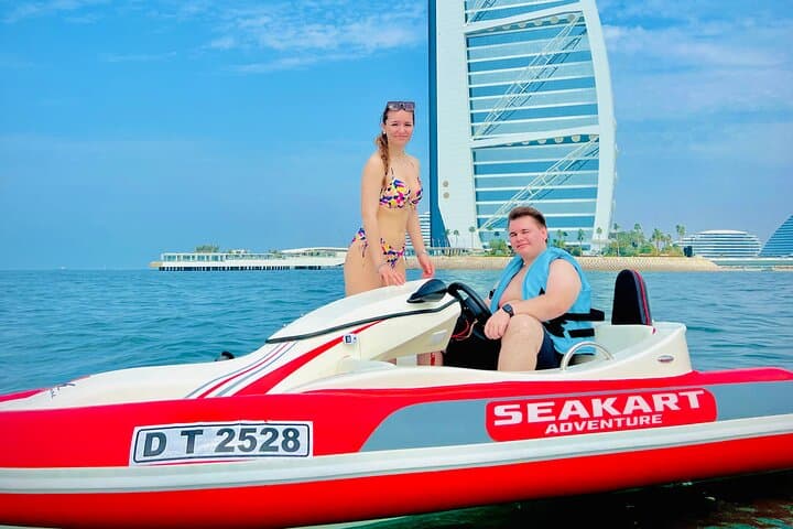 75-Min Self-Drive SeaKart Tour: Palm Jumeirah, Atlantis & Burj Al Arab photo 4
