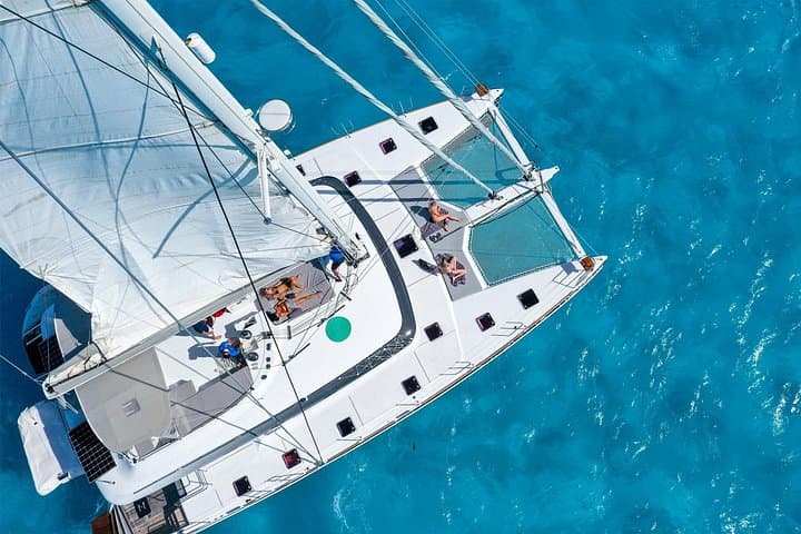 Catamaran Snorkel Trip from Cancun to Isla Mujeres: Reef, Beach Club & Open Bar photo 3