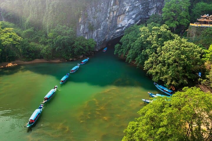 Phong Nha Cave Dragon Boat Half-Day Tour on the Son River