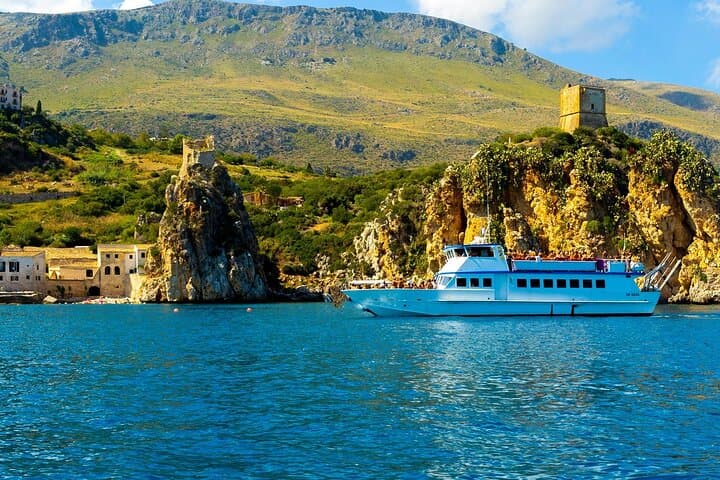 San Vito Lo Capo Boat Tour to Zingaro: Swim Cala Uzzo & Scopello Faraglioni with Lunch