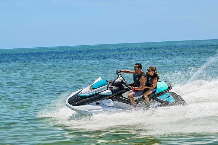 Ride Ibiza Shores: 1-Hour Jet Ski Coast Tour photo 2