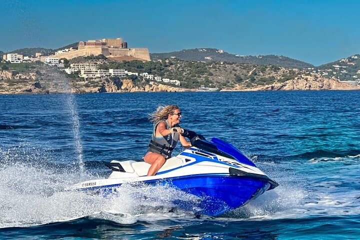 Ride Ibiza Shores: 1-Hour Jet Ski Coast Tour photo 4