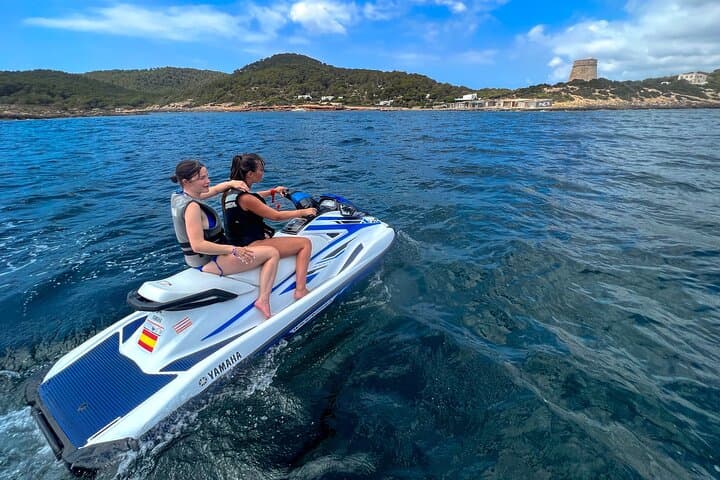 Ride Ibiza Shores: 1-Hour Jet Ski Coast Tour photo 3