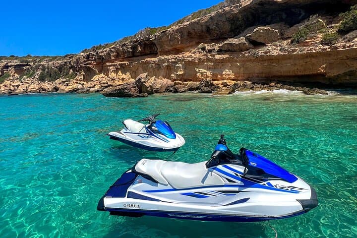 Ride Ibiza Shores: 1-Hour Jet Ski Coast Tour photo 5
