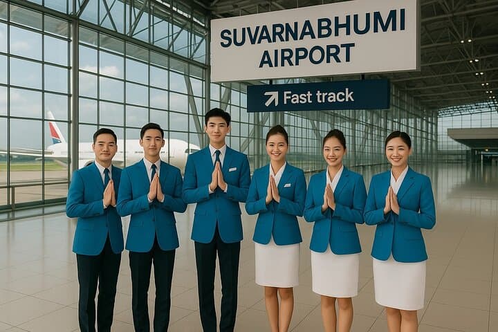 Suvarnabhumi Airport VIP Fast Track: Skip Lines with Private Meet & Greet