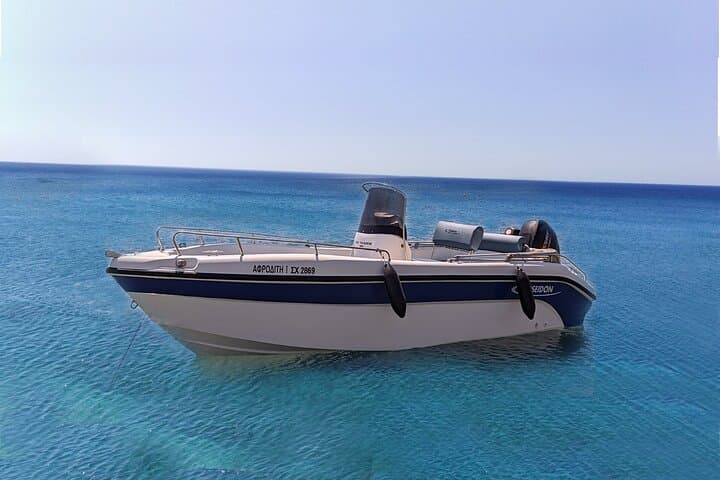 Self-Drive Boat Rental on Milos: Explore Kleftiko, Sykia & Hidden Coves photo 3