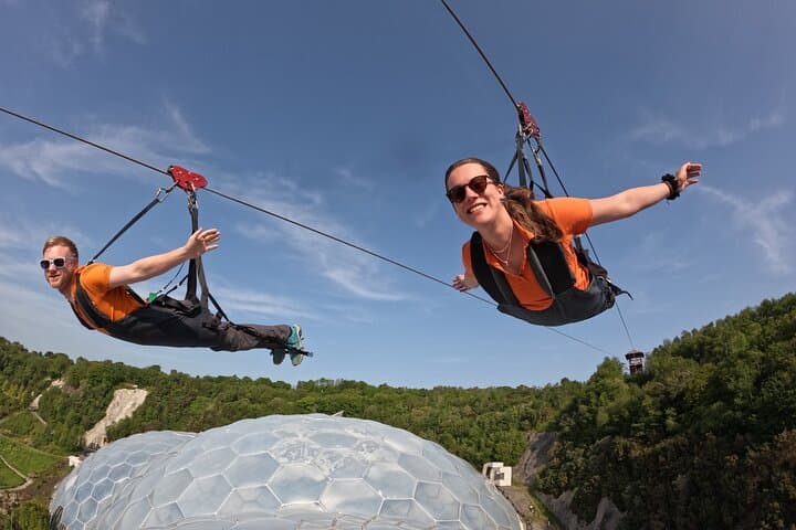 Skywire at Eden Project: England’s Fastest Zipline Over the Biomes photo 6