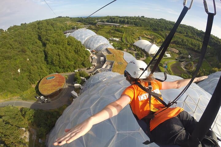Skywire at Eden Project: England’s Fastest Zipline Over the Biomes photo 5