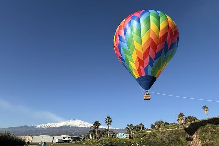 Sunrise Balloon Flight Over Mount Etna and Central Sicily