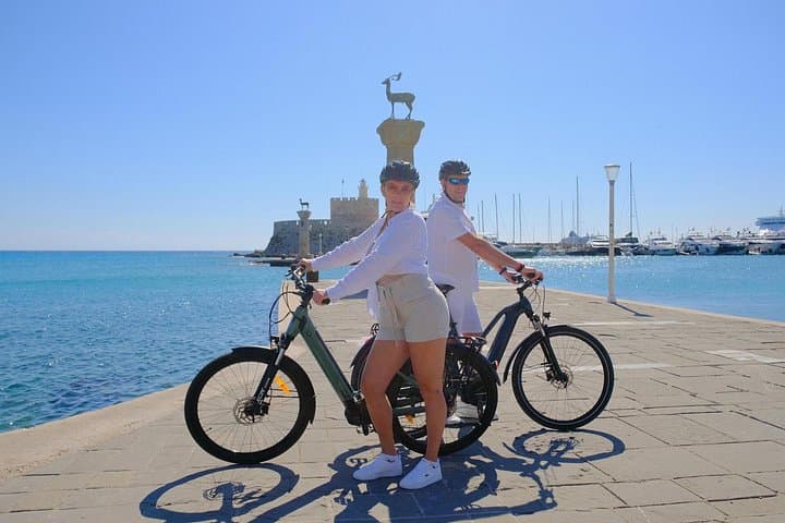 Rhodes E‑Bike Photo Stop Tour: Old Town, New Town & Acropolis in 2 Hours photo 2